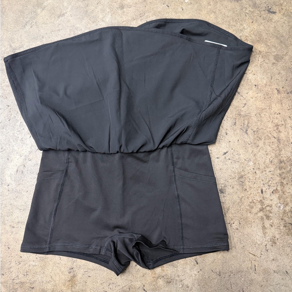 ALO Black Match Point Tennis Skirt - Picture 2 of 4